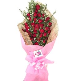 send 36 roses bouquet with fillers to dhaka