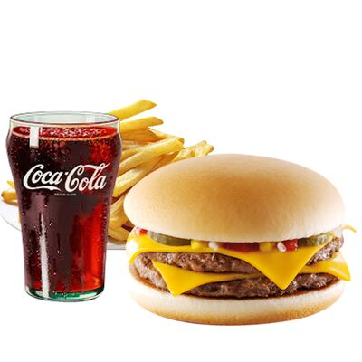 send burger king double cheeseburger meal to dhaka city