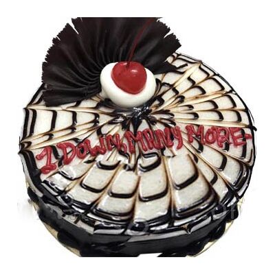 send special black forest round cake to dhaka