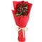 send one dozen red roses in bouquet to dhaka