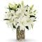 Send 10 Stalks White lilies with Green to Dhaka in Bangladesh