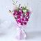 Send 12 Pcs. Pink Color Orchid in Bouquet to Bangladesh